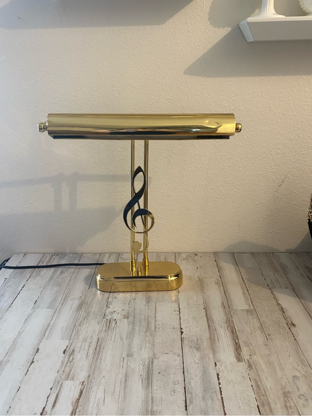 Piano Desk Lamp - Brass Finish